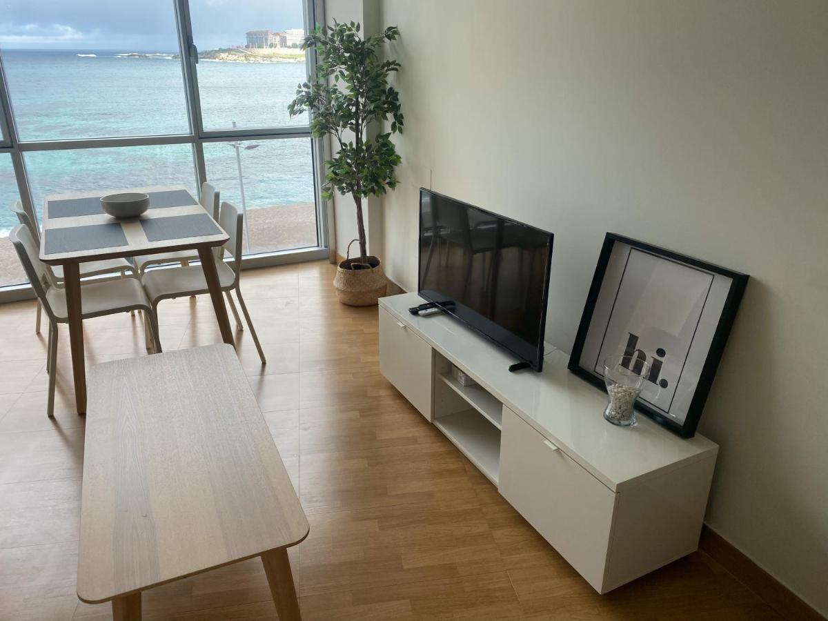 Apartamento Acogedor Con Vistas Al Mar. A Coruna Ngoại thất bức ảnh